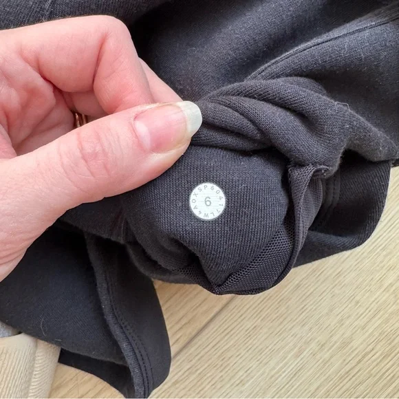 lululemon black zip up sweatshirt athletic jacket - Picture 11 of 13